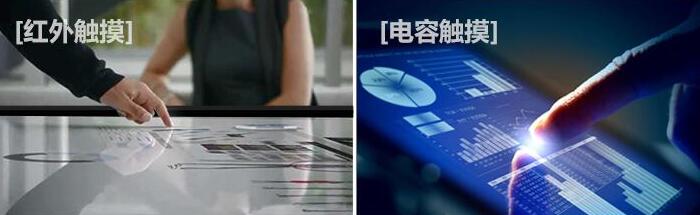 觸摸一體機電容觸摸屏和紅外觸摸屏有什么區別？